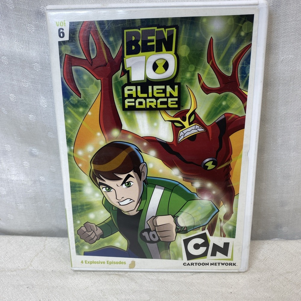 BEN 10: ALIEN FORCE Volume 6 (DVD) Cartoon Network‎